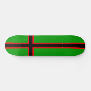 Skateboard Bandera nacional de Karelia