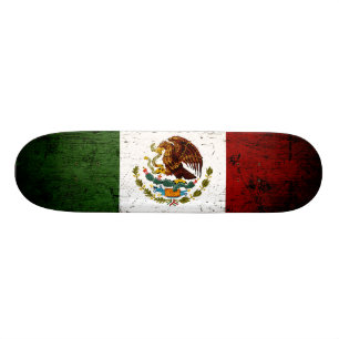 Skateboard Bandera negra de México