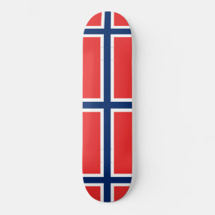 Skateboard Bandera noruega (Noruega)