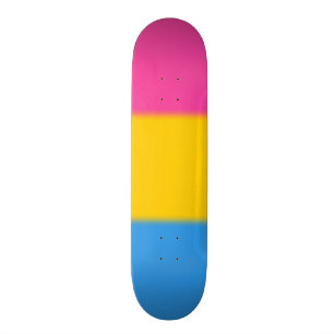 Skateboard Bandera Pansexual del orgullo de Falln