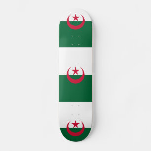 Skateboard Bandera patriótica argelina
