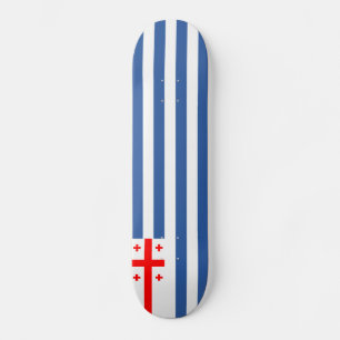 Skateboard Bandera patriótica de Adjara