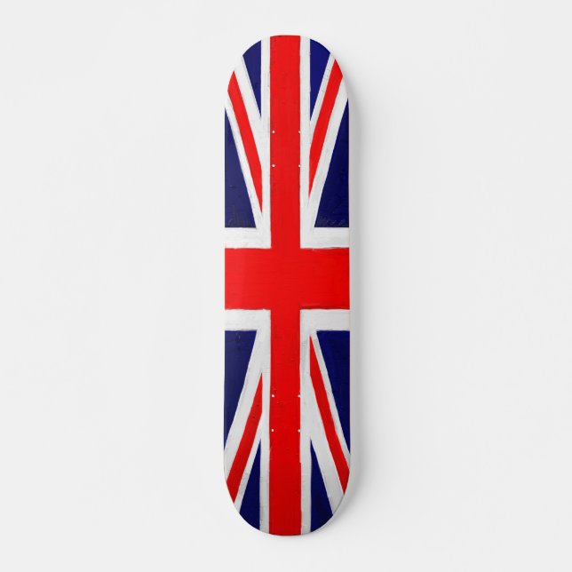 Skateboard Bandera pintada (Anverso )