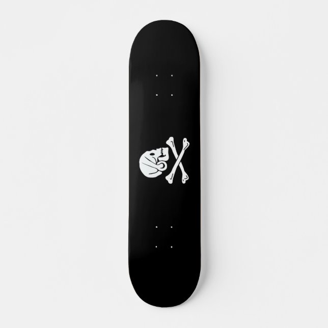 Skateboard Bandera pirata de Henry Every (Anverso )