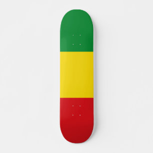 Skateboard Bandera rastafariana rasta etíope