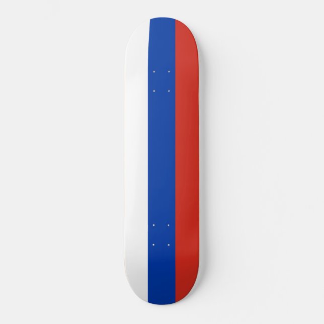 Skateboard Bandera rusa (Rusia) (Anverso)