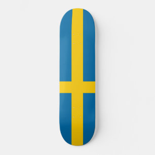 Skateboard Bandera sueca (Suecia)