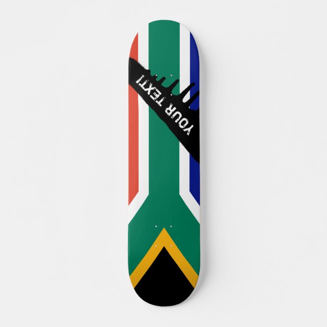 Skateboard Bandera surafricana (Anverso )