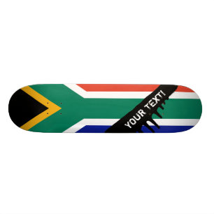 Skateboard Bandera surafricana