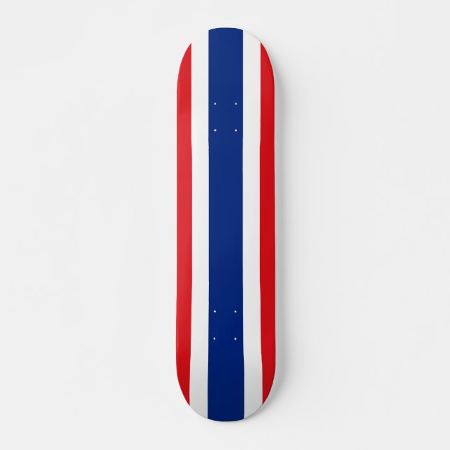 Skateboard Bandera tailandesa (Anverso )
