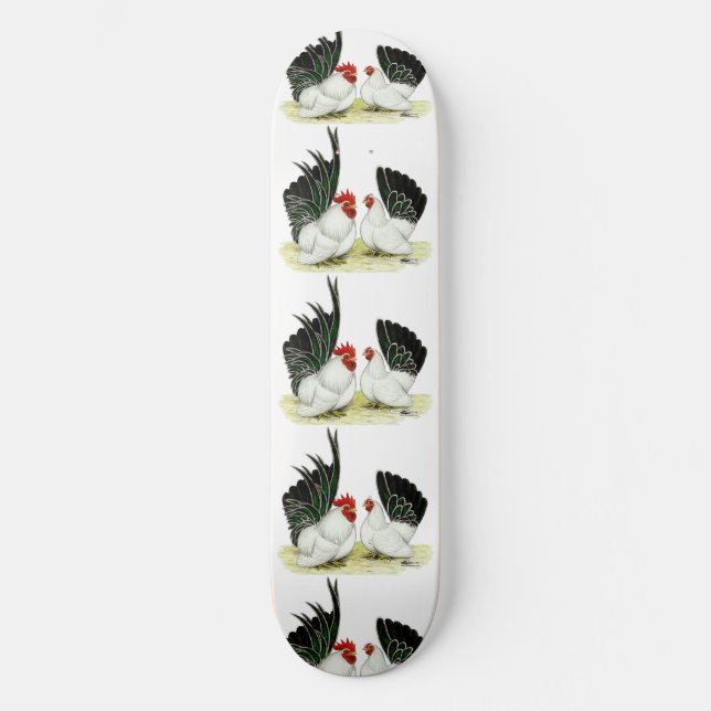 Skateboard Bantemas de cola negra japonesa (Anverso)