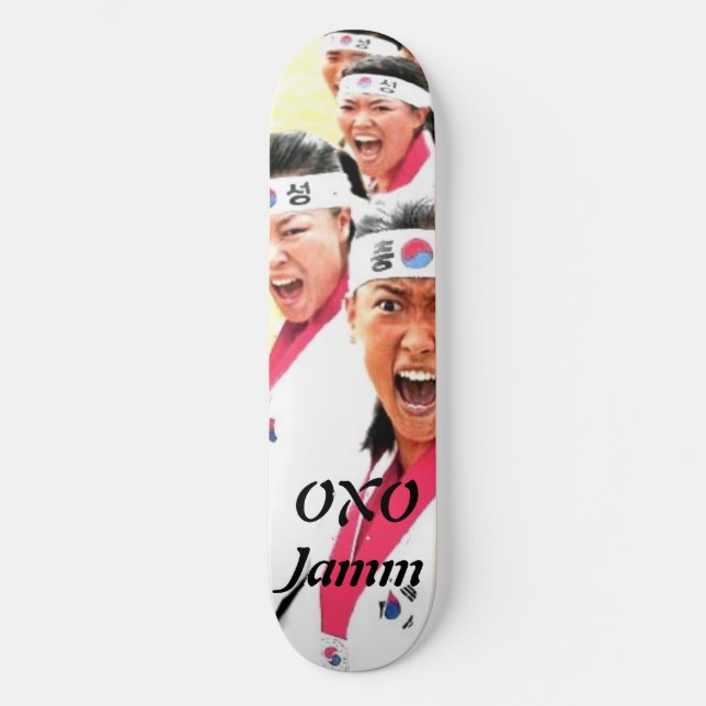 Skateboard Banzai OXOjamm (Anverso)