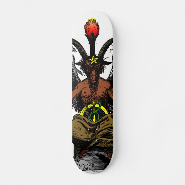 Skateboard Baphomet (Anverso)