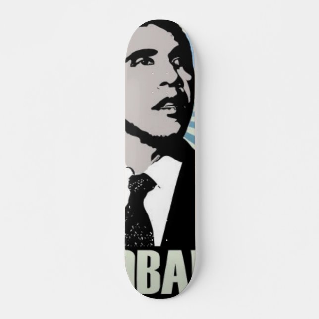 Skateboard Barack Obama (Anverso )