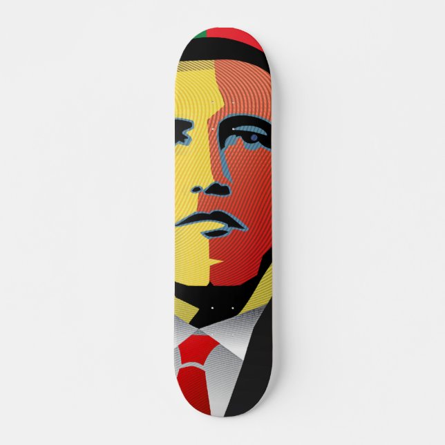 Skateboard Barack Obama (Anverso )