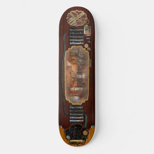 Skateboard Barbero - Union, NJ - El salón moderno (Anverso)