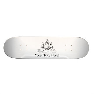 Skateboard Barco pirata.