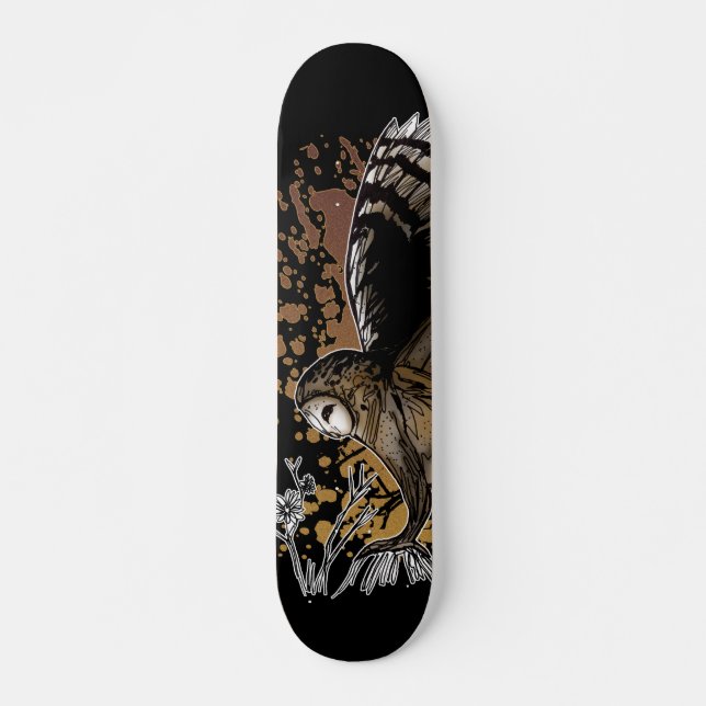 Skateboard Barn Owl Stance (Anverso )