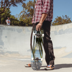 Skateboard Barras de playa caribeñas #6 #tropical #wall #art
