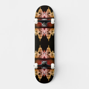 Skateboard Basílica de Sacre Coeur de París Francia Vintage