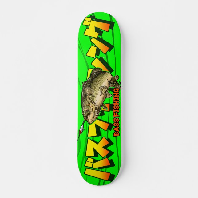 SKATEBOARD BASS FISHING (Anverso )