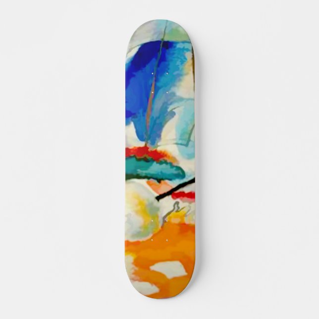 Skateboard Batalla naval de Kandinsky 1913 (Anverso )