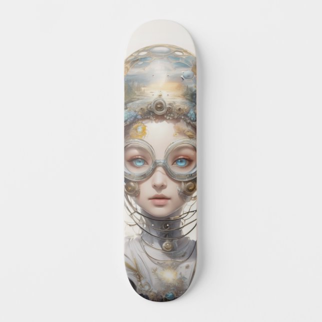 SKATEBOARD BATTERSEA CORAL REINO 5 (Anverso)