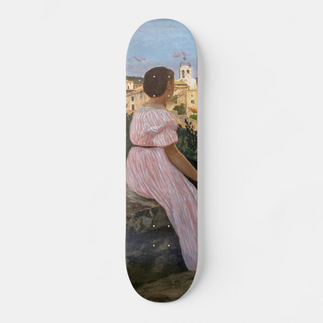 Skateboard Bazille Frederic - El Vestido Rosa (Anverso)