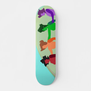 Skateboard Beach Dance