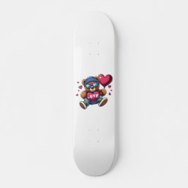 Skateboard Bear de amor