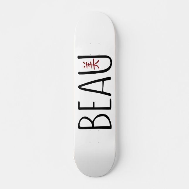 Skateboard Beau (Anverso )