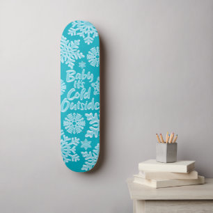 Skateboard Bebé, frío fuera del invierno congelado de Aqua Ve