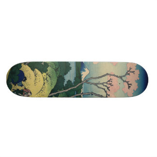 Skateboard Bella Artes japonés Goten-yama Hill Hokusai