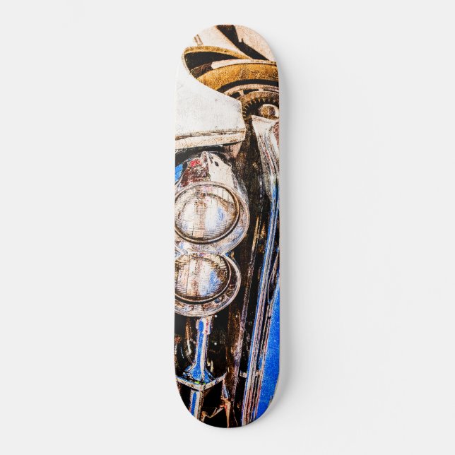 Skateboard Belleza clásica del coche (Anverso)