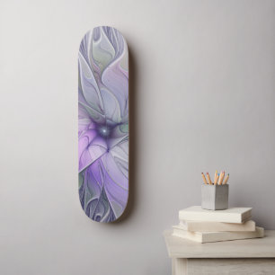 Skateboard Belleza impresionante Arte abstracto moderno fract