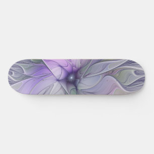 Skateboard Belleza impresionante Arte abstracto moderno fract