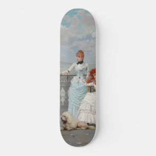 Skateboard Bellezas napolitanas (jóvenes italianas elegantes)