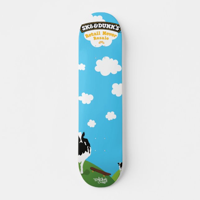 Skateboard Ben Los Consigue. (Anverso )