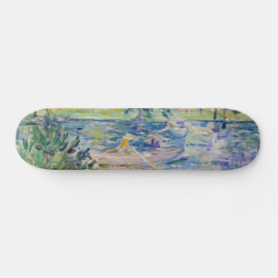 Skateboard Berthe Morisot - Muchacha en un barco con gansos