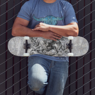 Skateboard Bestia Mitológica Clásica 