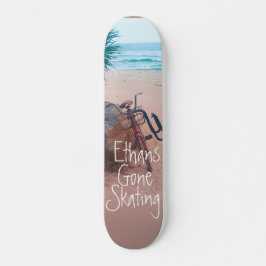 Skateboard Bicicleta de surf de playa Gone Surfing