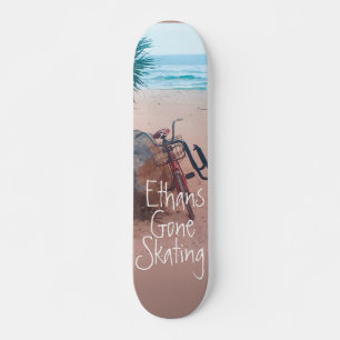 Skateboard Bicicleta de surf de playa Gone Surfing