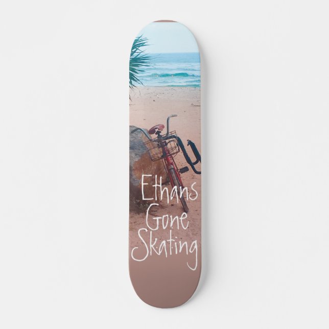 Skateboard Bicicleta de surf de playa Gone Surfing (Anverso )
