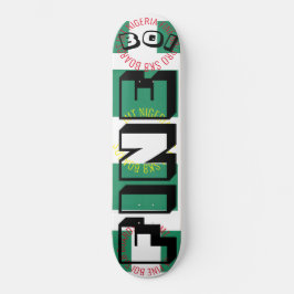 Skateboard BIEN BOI JMT NIGERIA 8 Placa de patinaje de 1/4"