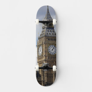 Skateboard Big Ben y Casas del Parlamento, Londres,