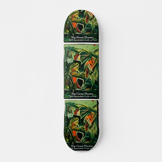 SKATEBOARD BIG GAME HUNTER (Anverso )