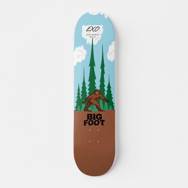 SKATEBOARD BIGFOOT (Anverso )