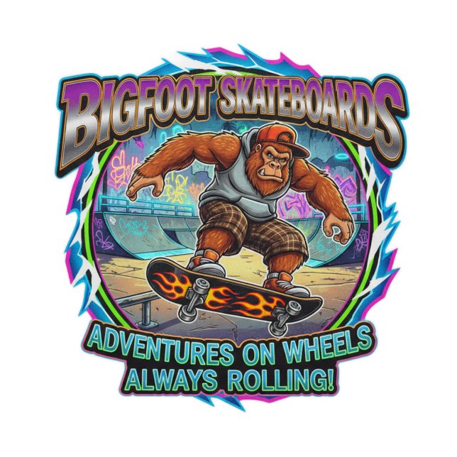 Skateboard Bigfoot Skateboards-Adventure On Wheels (Subido por el creador)