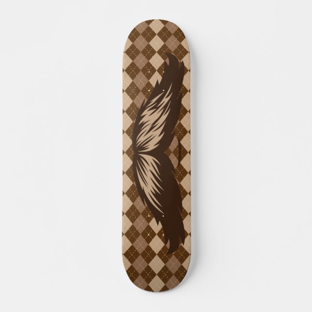 Skateboard Bigote del EL (Anverso )
