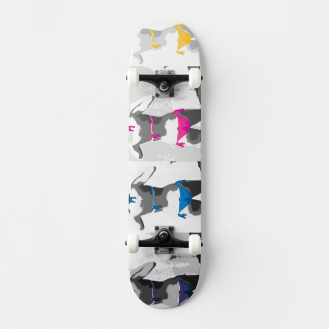 Skateboard ~Bikini~ POP ART SKATE DECK, PERSONALIZAR! (Anverso)